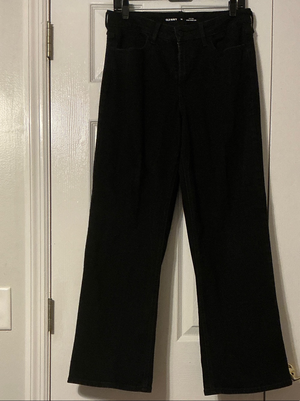 Old Navy Black Wide-Leg Women's Jeans